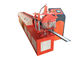 Ending Slat Steel Roller Shutter Door Roll Forming Machine Orange Color Productivity 15-20 M/Min